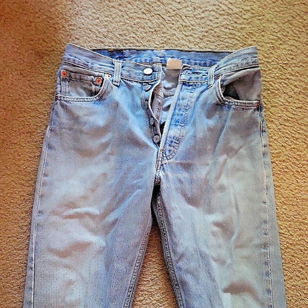 Men's Levi's 501 Blue Jeans